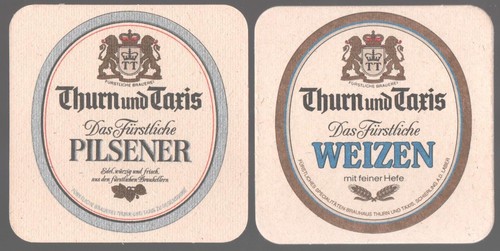 Bierdeckel thurn und taxis - bierdeckel,