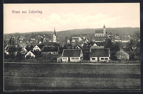 Ansichtskarte schierling - ansichtskarte,