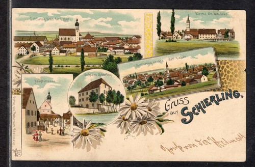 Farb litho schierling im - -,