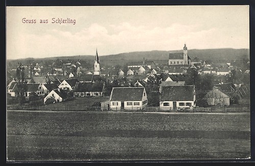Ansichtskarte schierling - ansichtskarte,